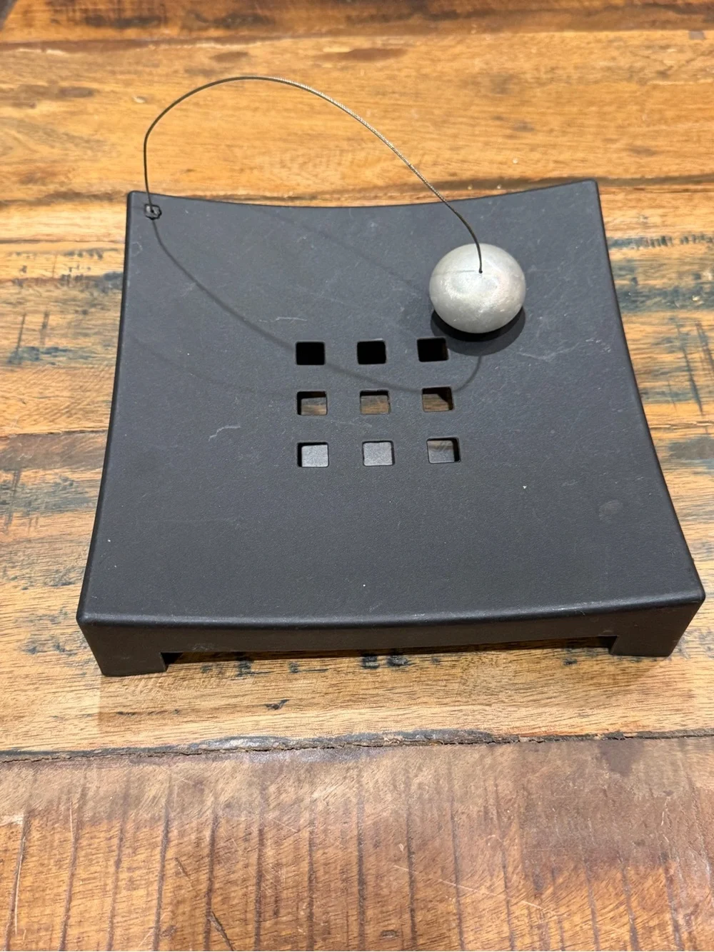 Ikea KNYCK Black Napkin Holder Modern Look
